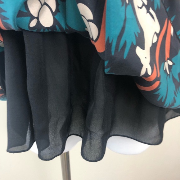 ❌SOLD❌Anna Sui For Anthropologie Fawn Silk Blouse - Picture 6 of 8